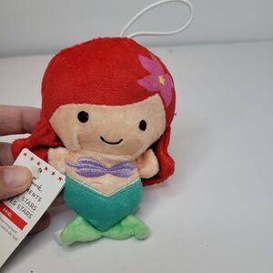 Hallmark Disney Small Stars Plush‎ Ornament Princess Ariel Little Mermaid NEW